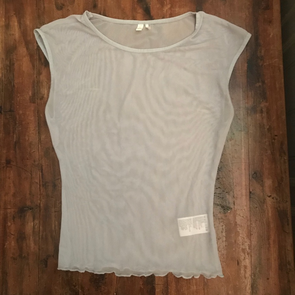 Urban Outfitters lavender mesh top